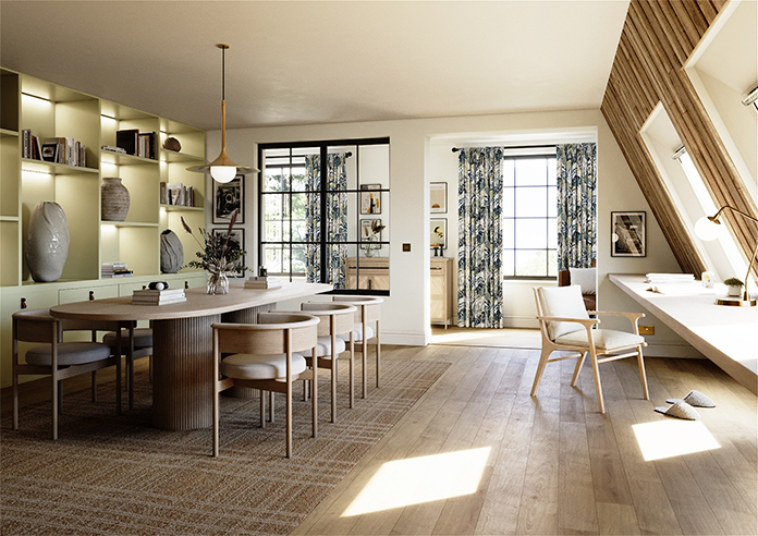 Maggie, Teal - Made to Measure Curtains - Image 7